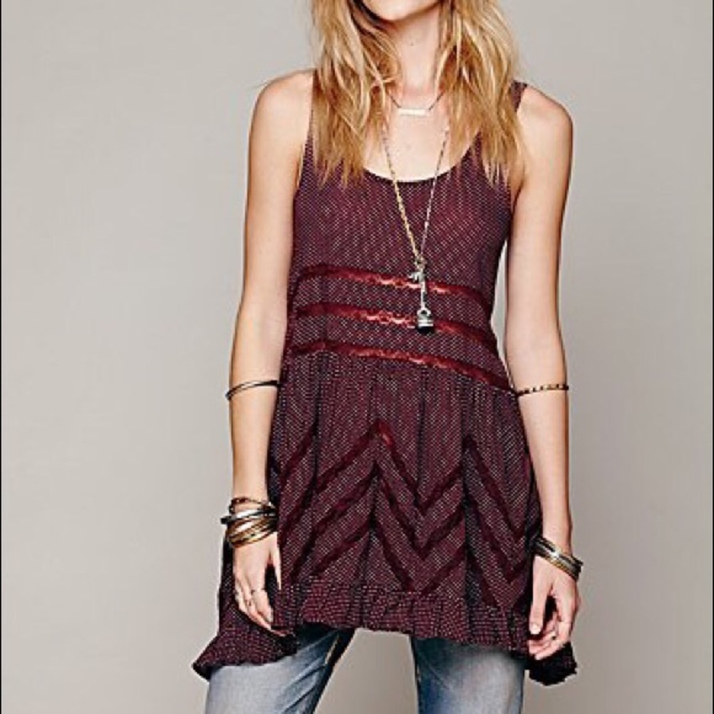 Intimately Free People Voile and Lace Slip